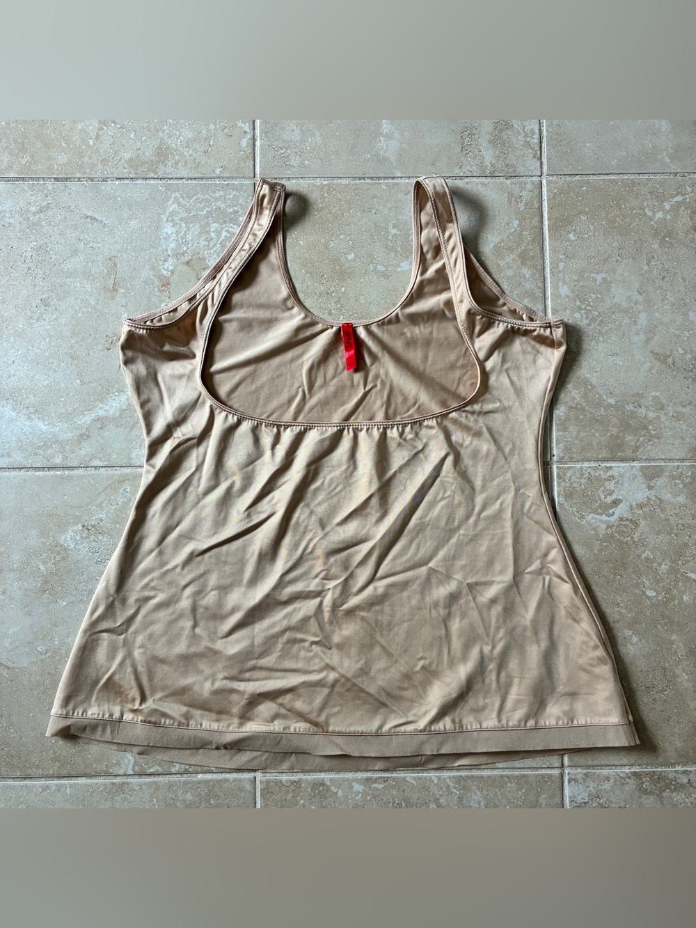 *DISCONTINUED* SPANX Nude Slimplicity Open Bust Camisole size 2X